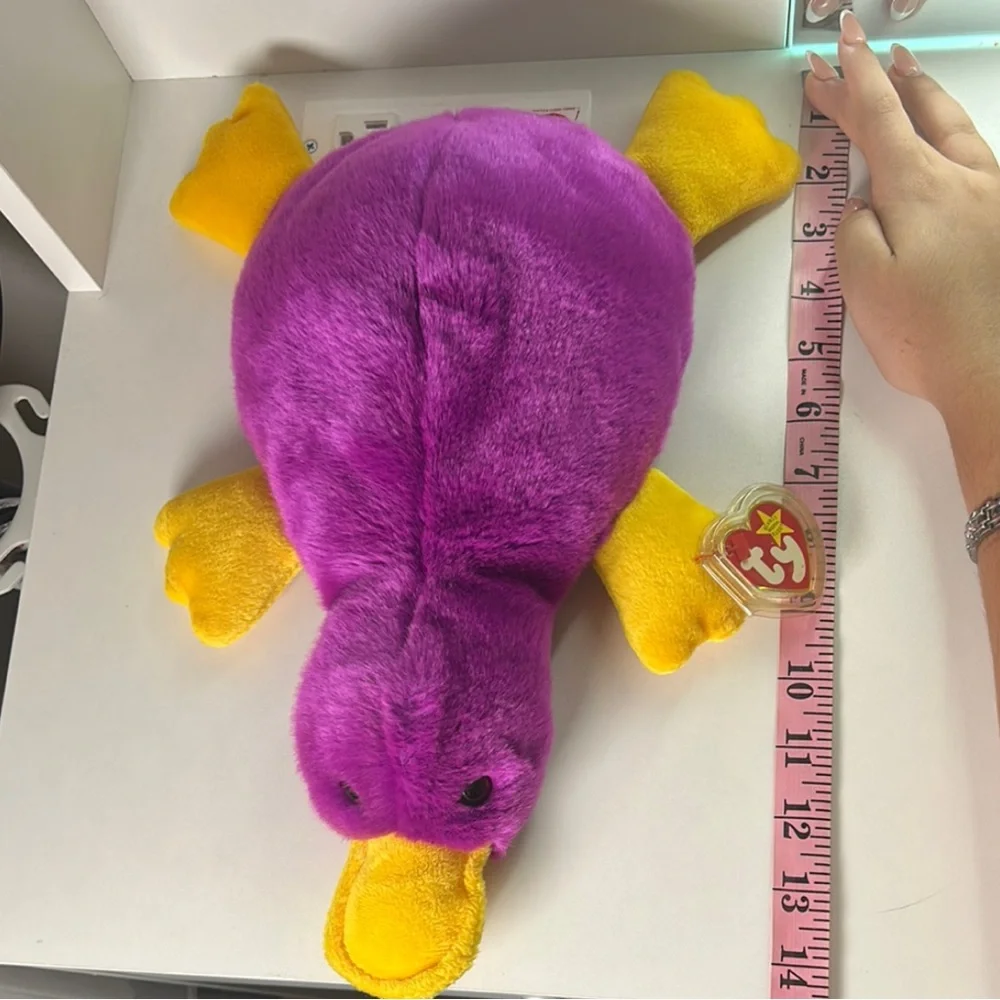 Ty Beanie Buddies Patti the Platypus - Picture 7 of 8